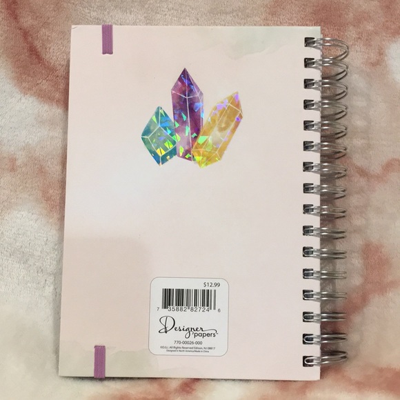 Colorful Holographic Gemstones Writers Journal NWT 175 lined pages - Picture 5 of 11